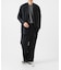 new basic　WOOL SILK WIDE SLACKS