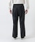 new basic　WOOL SILK WIDE SLACKS