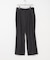 new basic　WOOL SILK WIDE SLACKS