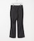 new basic　WOOL SILK WIDE SLACKS