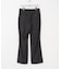 new basic　WOOL SILK WIDE SLACKS