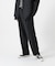 new basic　WOOL SILK TAPERED SLACKS