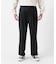 new basic　WOOL SILK TAPERED SLACKS