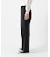 new basic　WOOL SILK TAPERED SLACKS