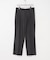 new basic　WOOL SILK TAPERED SLACKS