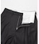 new basic　WOOL SILK TAPERED SLACKS