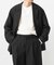 new basic　WOOL LINEN SINGLE JACKET