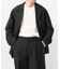 new basic　WOOL LINEN SINGLE JACKET