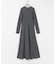 new basic　WASHABLE WOOL LONG-SLEEVE ONE-PIECE