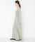 new basic　WASHABLE WOOL LONG-SLEEVE ONE-PIECE