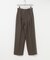 new basic　SAXONY HIGH WAIST PANTS