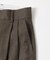 new basic　SAXONY HIGH WAIST PANTS