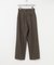new basic　SAXONY HIGH WAIST PANTS