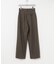 new basic　SAXONY HIGH WAIST PANTS