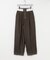 new basic　SAXONY HIGH WAIST PANTS