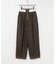 new basic　SAXONY HIGH WAIST PANTS