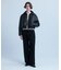 new basic　SAXONY HIGH WAIST PANTS