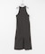 new basic　WOOL LINEN SILK ONE-PIECE
