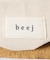 『別注』beej×DOORS　シェニールハンドバッグ