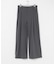 ピンストライプタックワイドスラックス