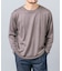 『マシンウォッシャブル』ハイクオリティウールロングスリーブTシャツ