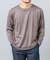 『マシンウォッシャブル』ハイクオリティウールロングスリーブTシャツ