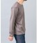 『マシンウォッシャブル』ハイクオリティウールロングスリーブTシャツ