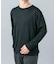 『マシンウォッシャブル』ハイクオリティウールロングスリーブTシャツ