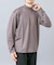 『マシンウォッシャブル』ハイクオリティウールモックネックTシャツ