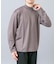 『マシンウォッシャブル』ハイクオリティウールモックネックTシャツ