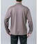 『マシンウォッシャブル』ハイクオリティウールモックネックTシャツ