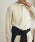 フェイクレイヤードヘンリーネックロングTシャツ