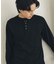 フェイクレイヤードヘンリーネックロングTシャツ