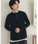 フェイクレイヤードヘンリーネックロングTシャツ