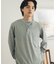 フェイクレイヤードヘンリーネックロングTシャツ