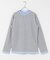 フェイクレイヤードヘンリーネックロングTシャツ