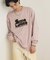 『別注』LOVEPOPSTUDIO×SENSE OF PLACE ロングTシャツ