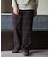 『別注』PENDLETON×DOORS　PLAID EASY PANTS
