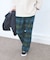 『別注』PENDLETON×DOORS　PLAID EASY PANTS