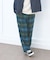 『別注』PENDLETON×DOORS　PLAID EASY PANTS