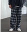 『別注』PENDLETON×DOORS　PLAID EASY PANTS