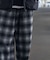 『別注』PENDLETON×DOORS　PLAID EASY PANTS