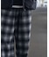 『別注』PENDLETON×DOORS　PLAID EASY PANTS
