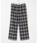 『別注』PENDLETON×DOORS　PLAID EASY PANTS