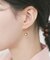 ステンレスメタルボールフックピアス