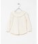 『150サイズあり』メローフリルリブカラーTシャツ(KIDS)