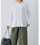 ハイツイストコットン長袖Tシャツ