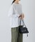 ハイツイストコットン長袖Tシャツ