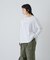 ハイツイストコットン長袖Tシャツ