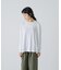 ハイツイストコットン長袖Tシャツ